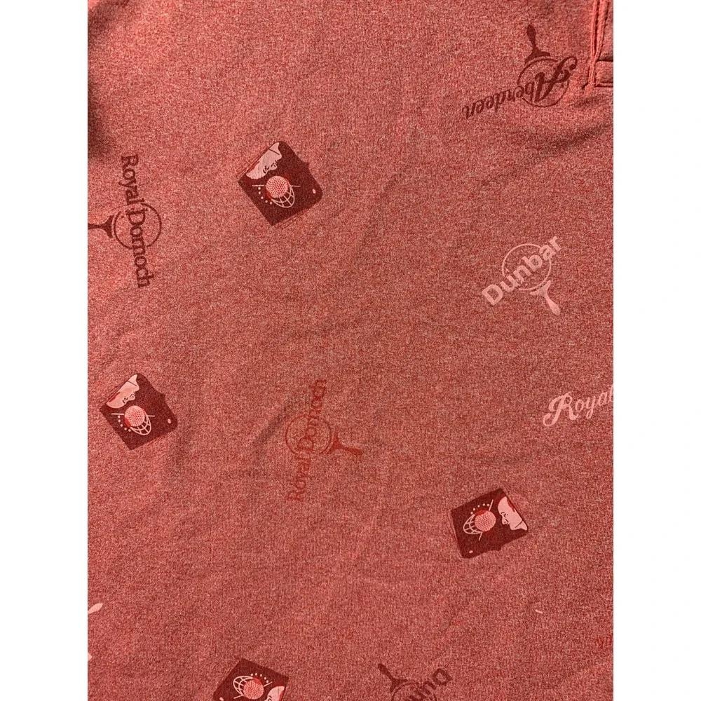 Two William Murray Golf Polo Shirts Mens Bundle Grey Salmon Pink XL - Picture 15 of 16